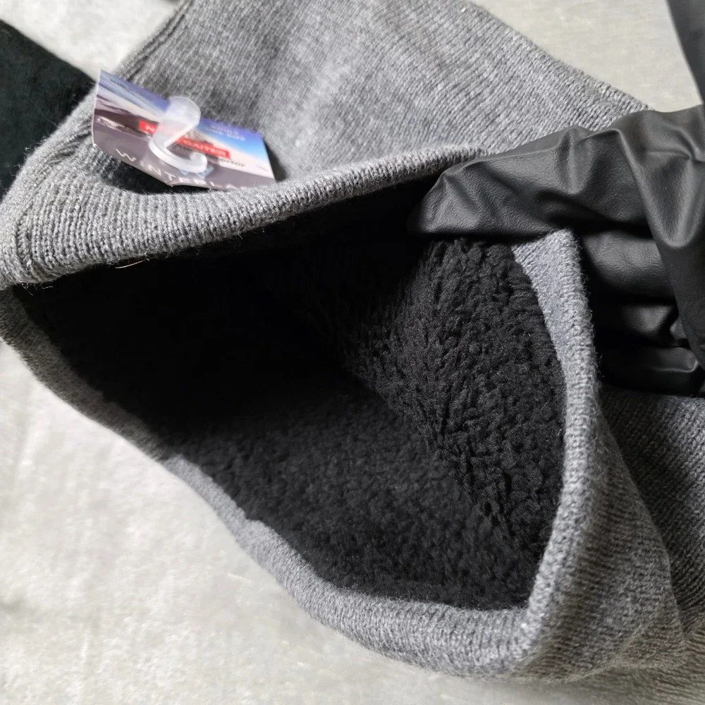 Winterlace‎ Neck Gaiter Fleece Lined Knit Warmer Adult One Size Multi New